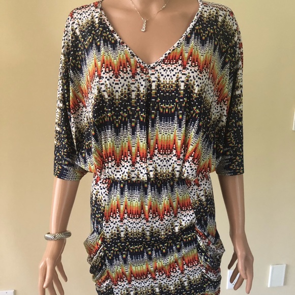 Multi-Colored Dress *Boutique** - Picture 1 of 13